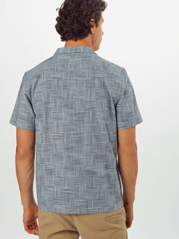 Coupe slim Chemise BURTON MENSWEAR LONDON en bleu