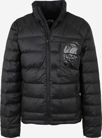 THE NORTH FACE Outdoorjas 'Peakfrontier II' in Zwart: voorkant