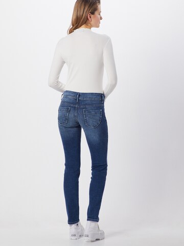 Coupe slim Jean 'Alexa' TOM TAILOR en bleu