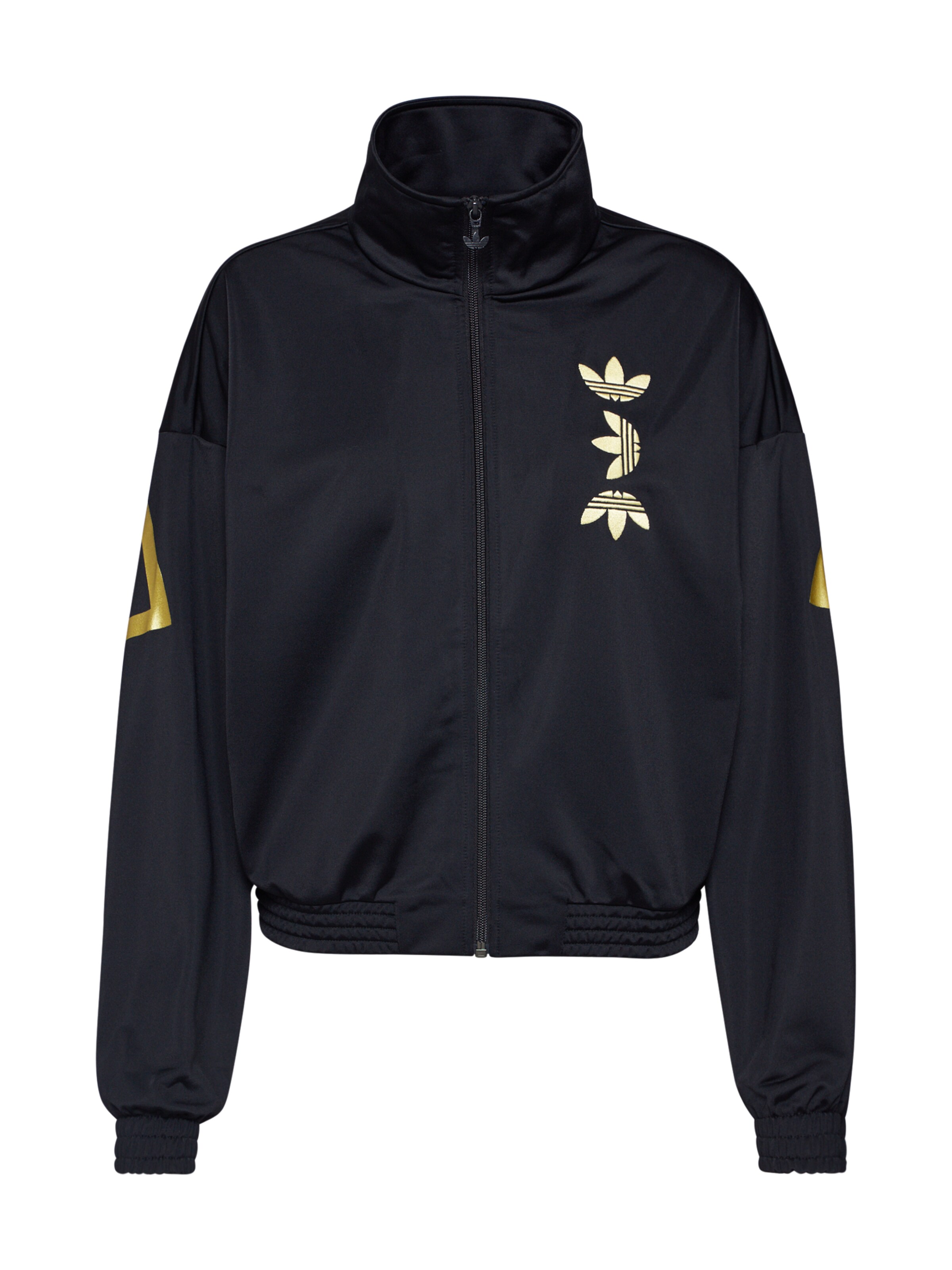 adidas jacke damen schwarz gold
