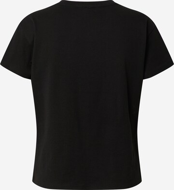 Tricou 'Cash' de la JUST FEMALE pe negru