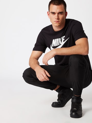 Nike Sportswear Regular fit Shirt 'Icon Futura' in Zwart