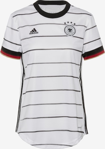 ADIDAS PERFORMANCE - Camiseta de fútbol 'EM 2020 Deutschland DFB' en blanco: frente