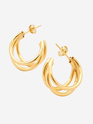 Boucles d'oreilles 'Veda' EDITED en or