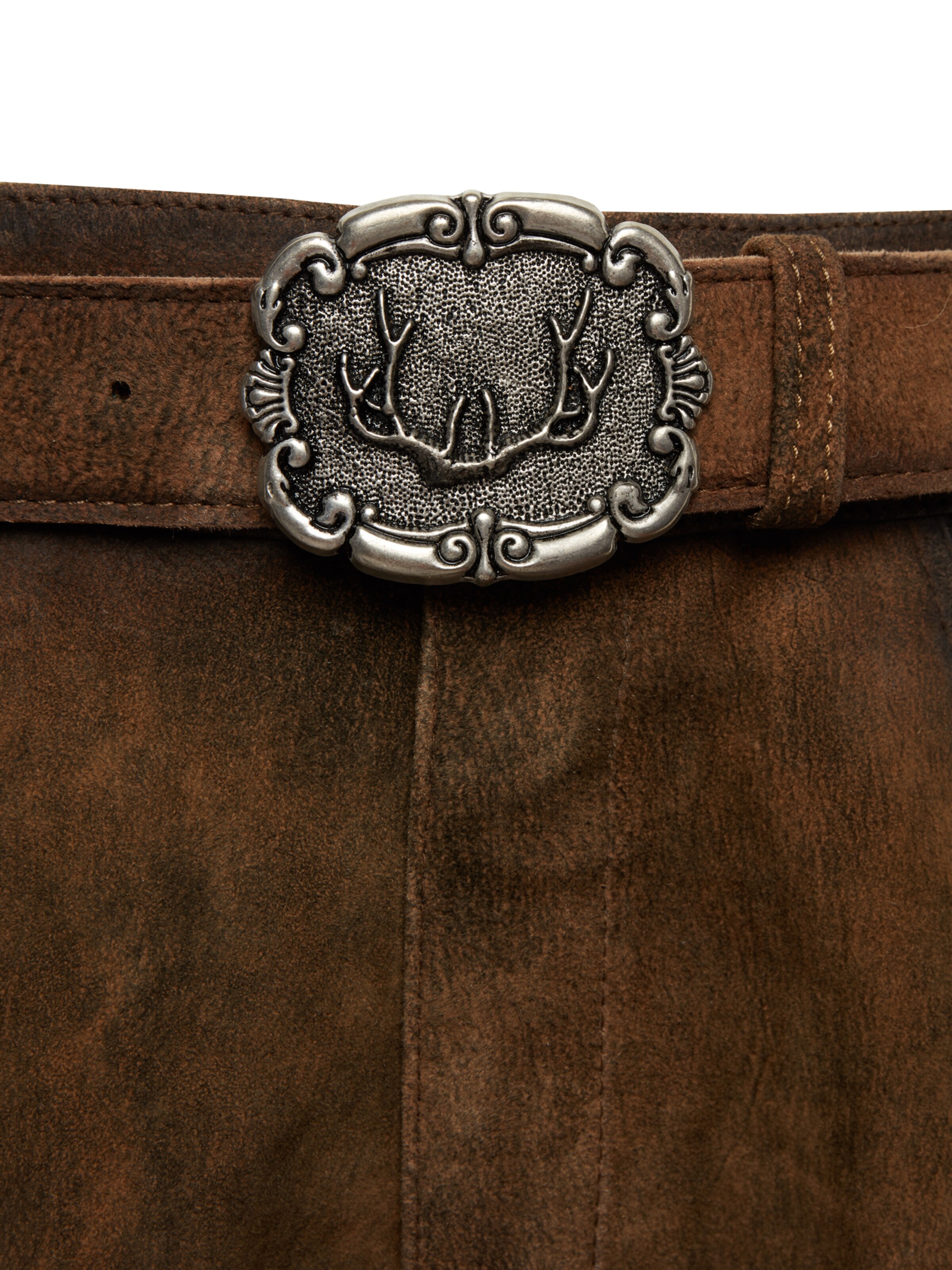 Regular Pantalon folklorique 'Corbi4' STOCKERPOINT en marron