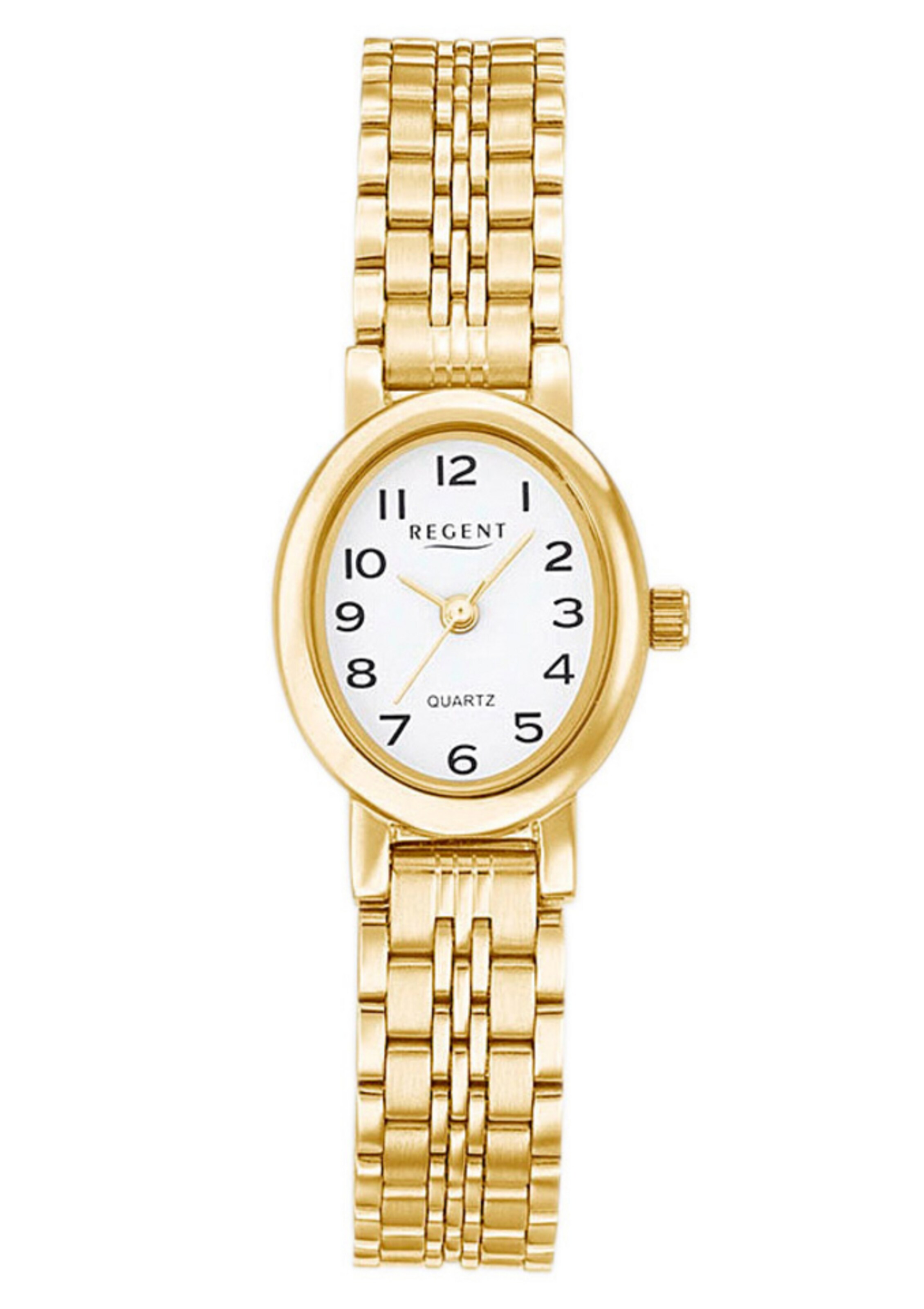 REGENT Uhr '12210805' in Gold: Vorderseite