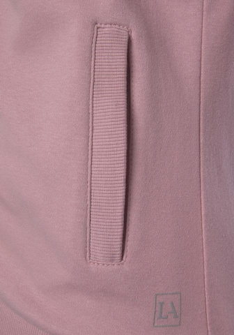 LASCANA ACTIVE Zip-Up Hoodie in Pink