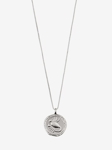 Pilgrim Necklace 'Scorpio Zodiac Sign' in Silver