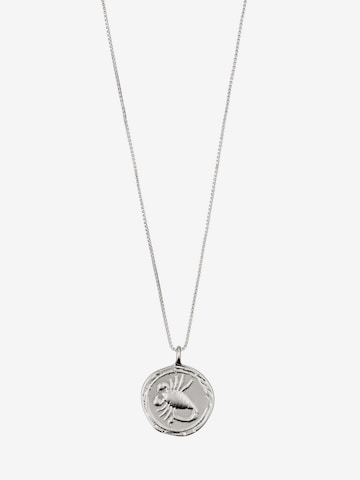 Pilgrim Halsband 'Scorpio Zodiac Sign' i silver