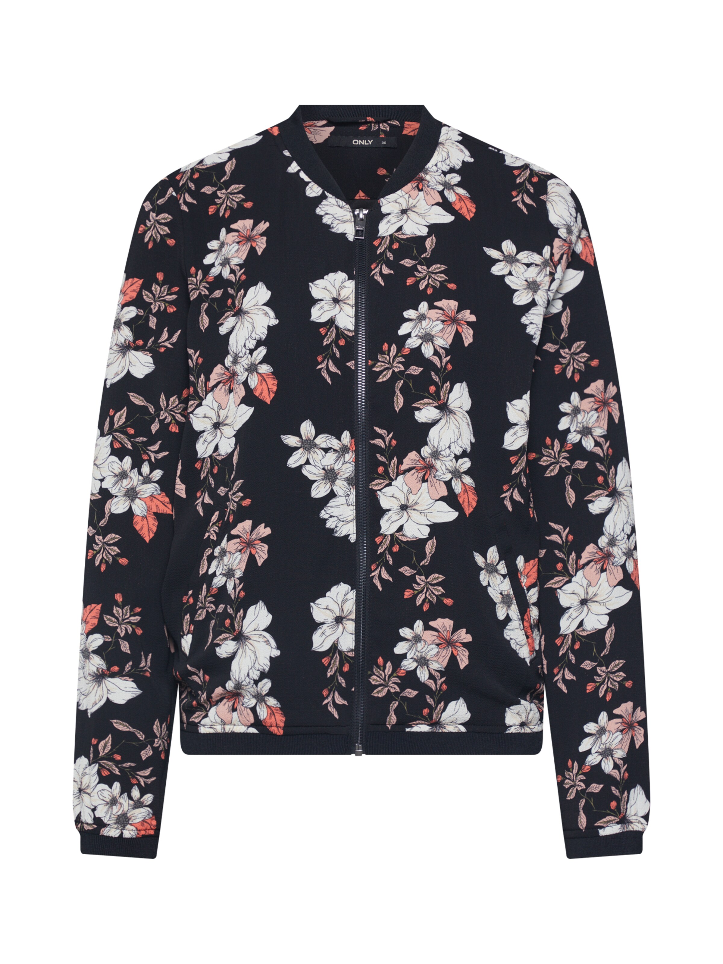 ONLY - Tussenjas 'NOVA' in de kleur Zwart