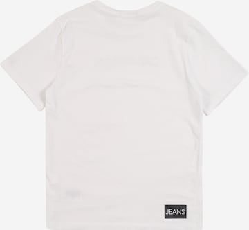 T-Shirt 'INSTITUTIONAL' Calvin Klein Jeans en blanc