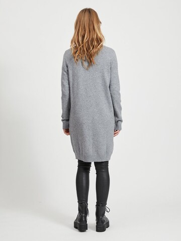 VILA Knitted dress in Grey