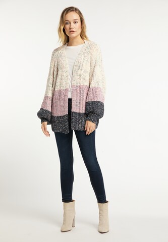 Usha - Cárdigan talla grande en beige