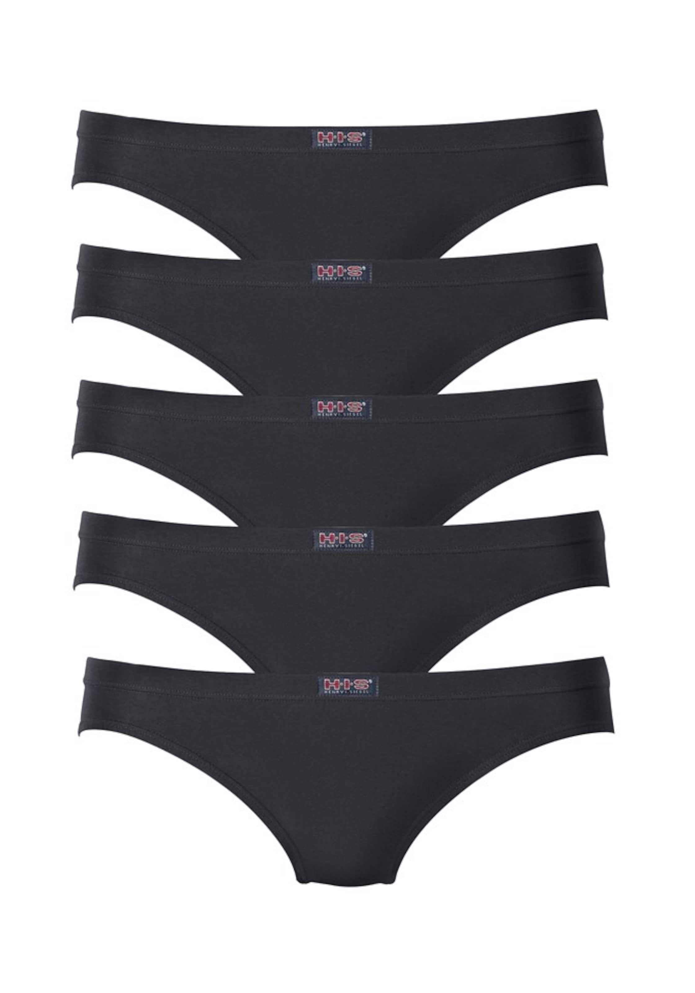 H.I.S Стринг в черно: отпред