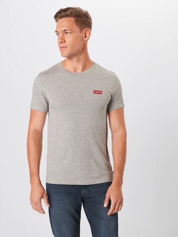 LEVI'S ® Paita '2Pk Crewneck Graphic' värissä harmaa