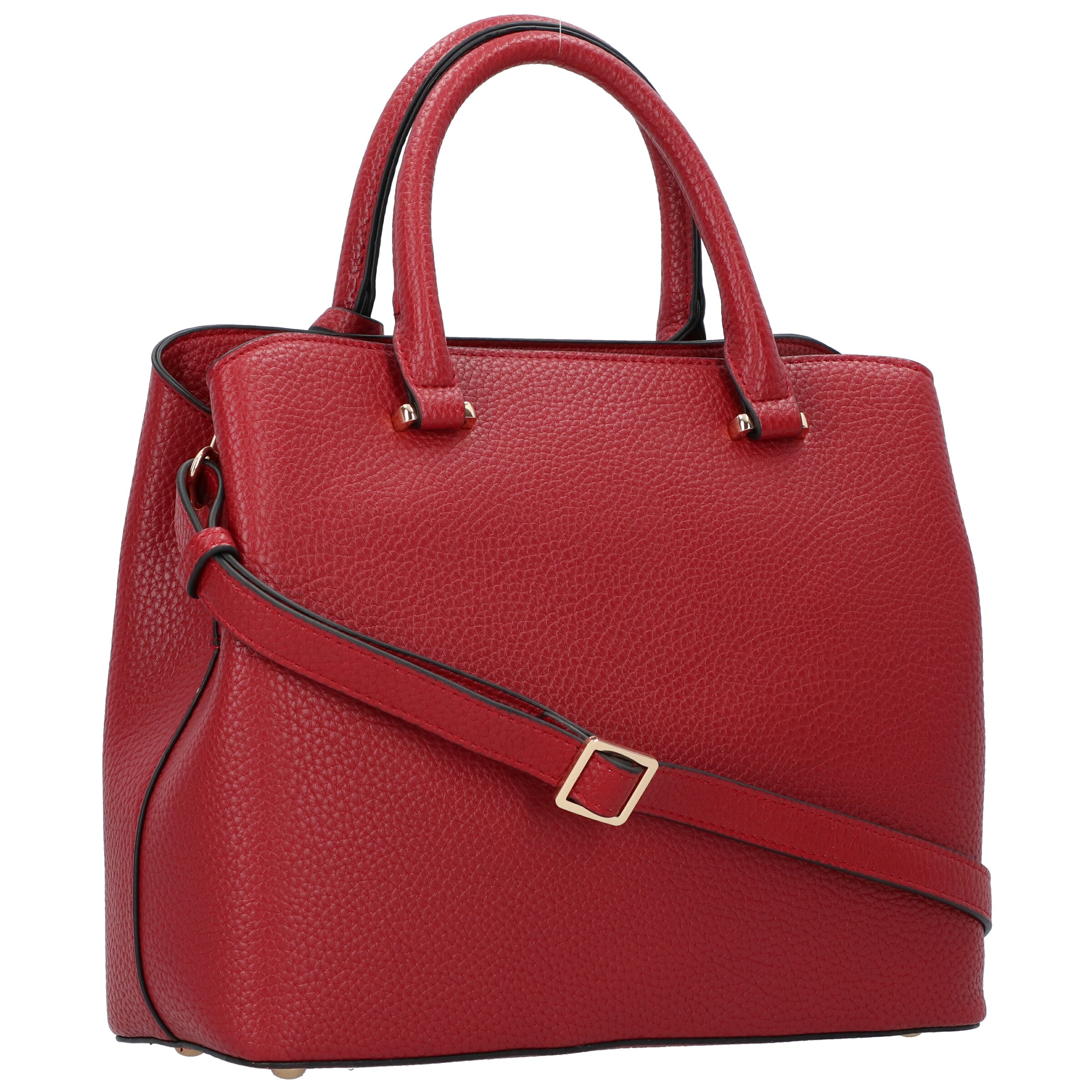 L.CREDI Handbag 'Maxima' in Red