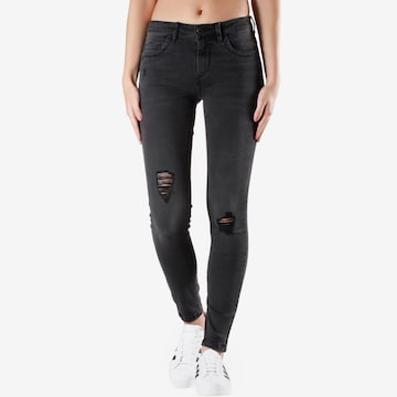 ONLY Skinny Jeans 'KENDELL' i svart: forside