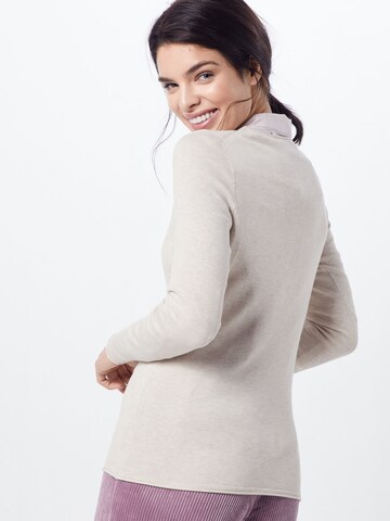 Pull-over COMMA en beige : derrière