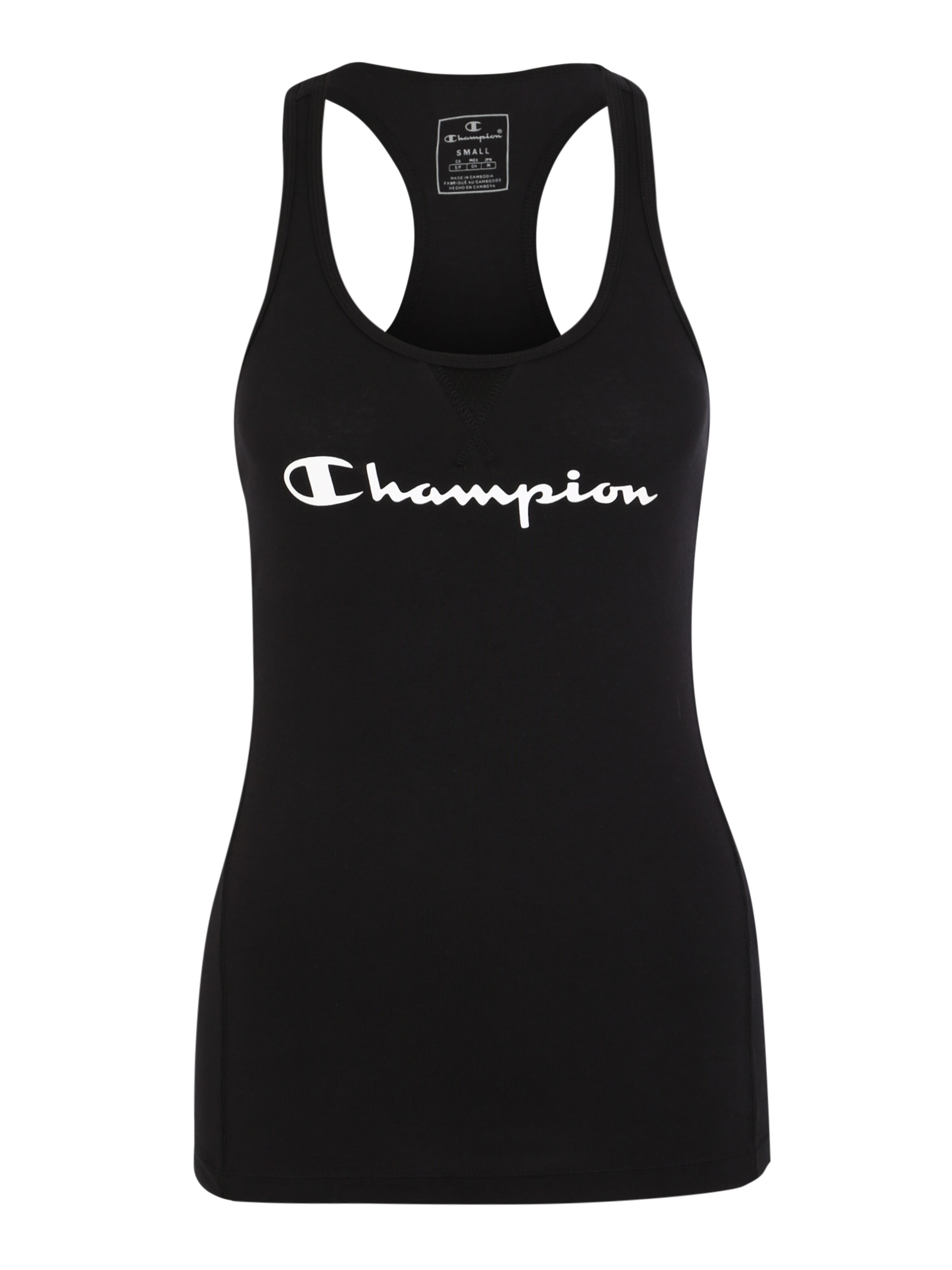 Champion Authentic Athletic Apparel - Functioneel shirt 'TANK TOP' in de kleur Zwart