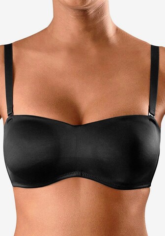 regular Reggiseno di LASCANA in nero: frontale