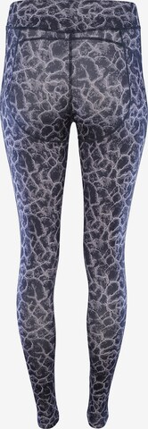 SHOCK ABSORBER Skinny Sport-Leggings 'Active' in Grau