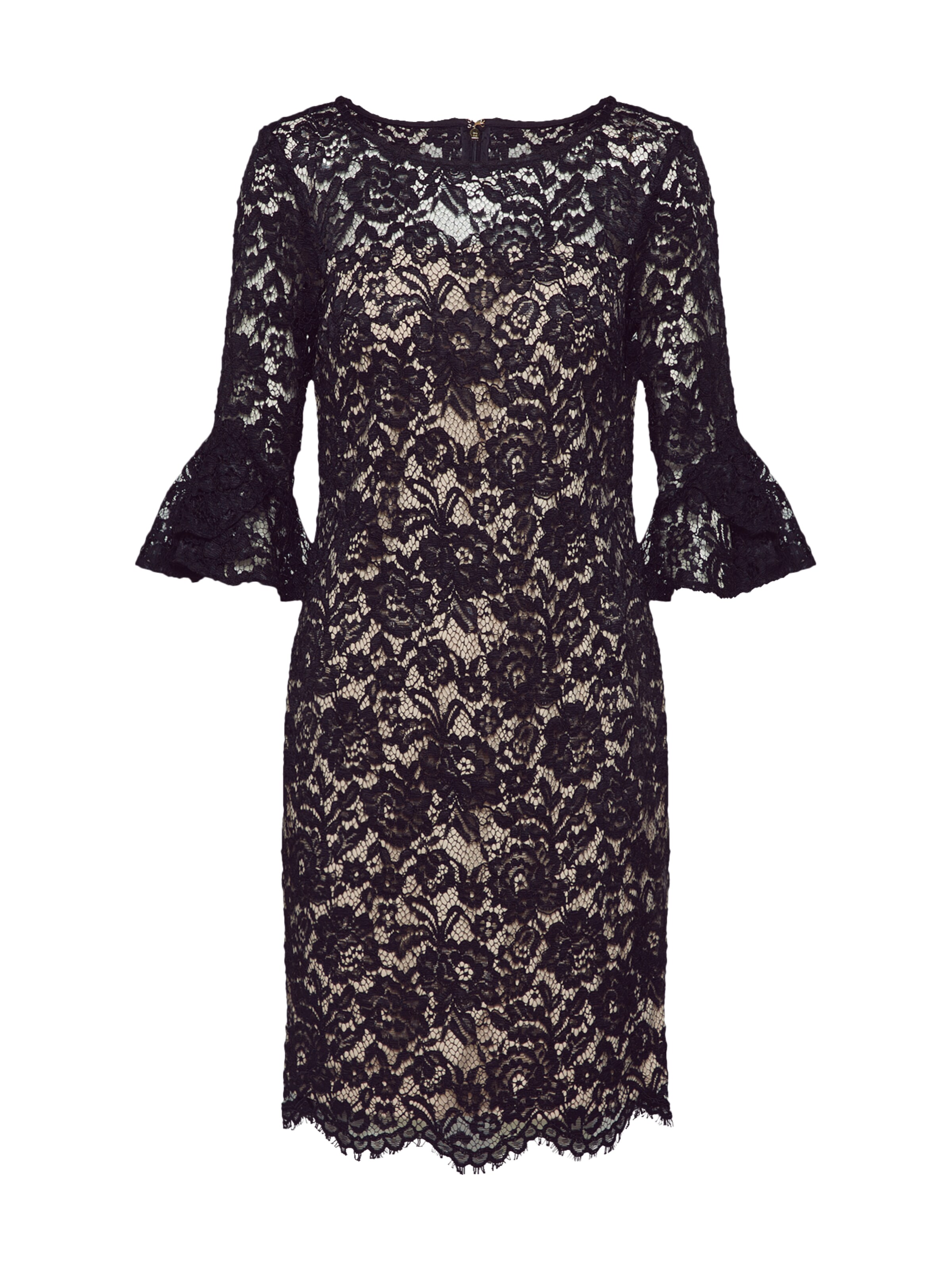 DKNY - Cocktailjurk 'Sheath' in de kleur Zwart