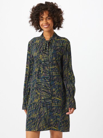 PATRIZIA PEPE Shirt dress in Green: front