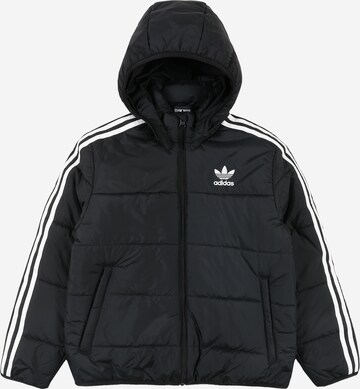 Veste d’hiver ADIDAS ORIGINALS en noir : devant