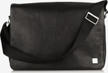 KNOMO Crossbody Bag in Black: front