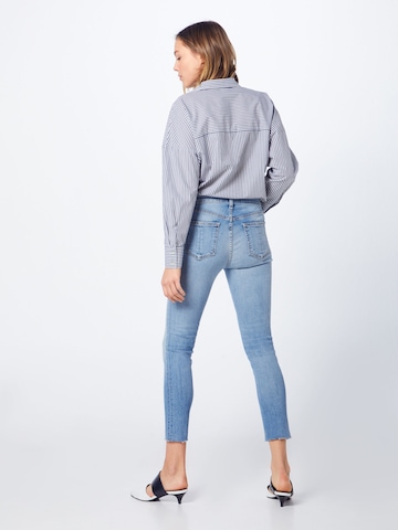 rag & bone Skinny Jeans in Blauw: terug