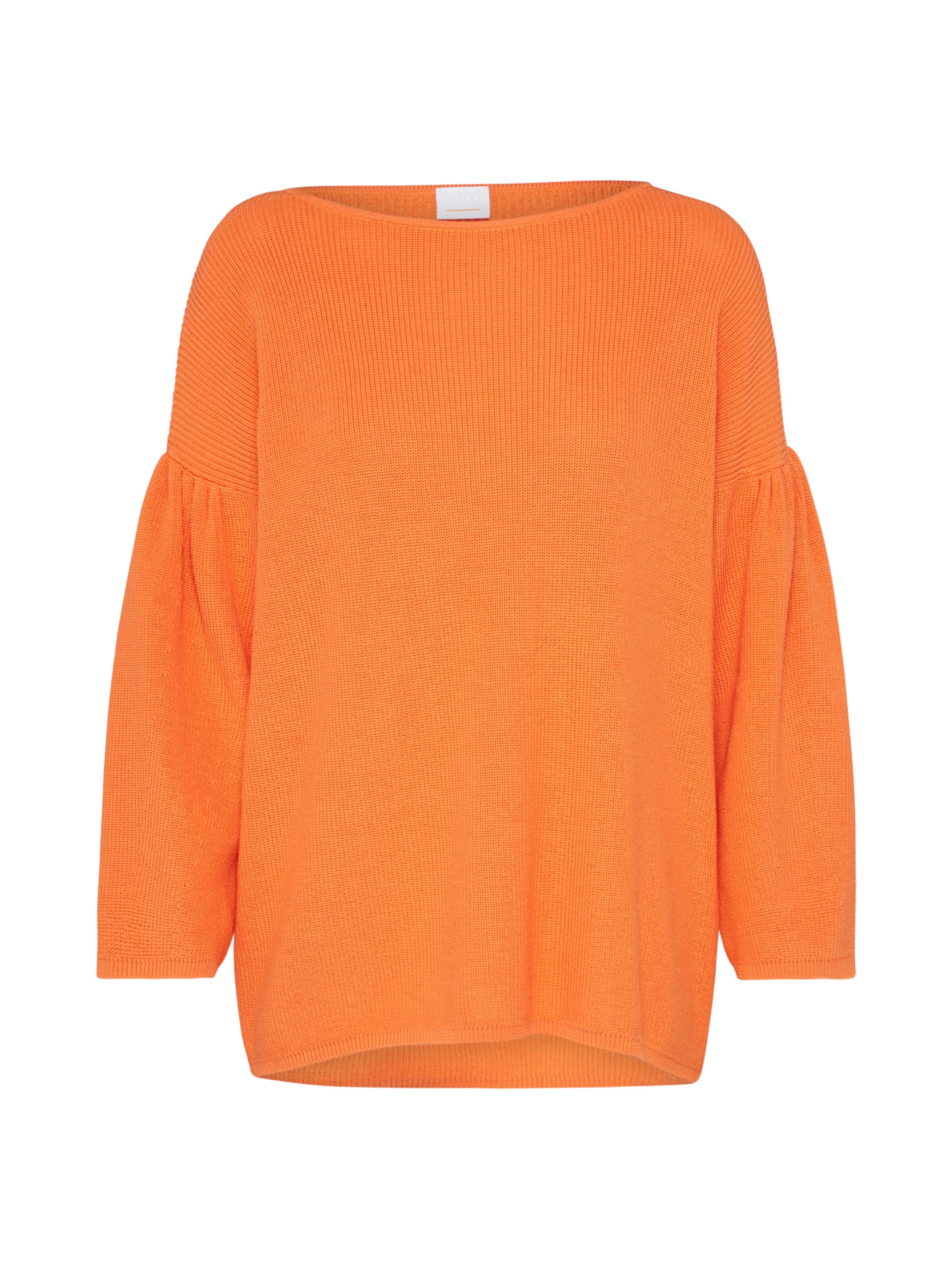 BOSS - Trui 'Westona' in de kleur Sinaasappel