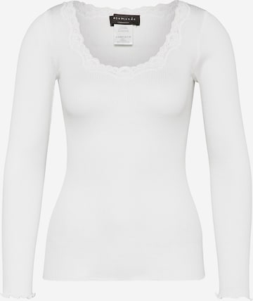 rosemunde Shirt in Wit: voorkant
