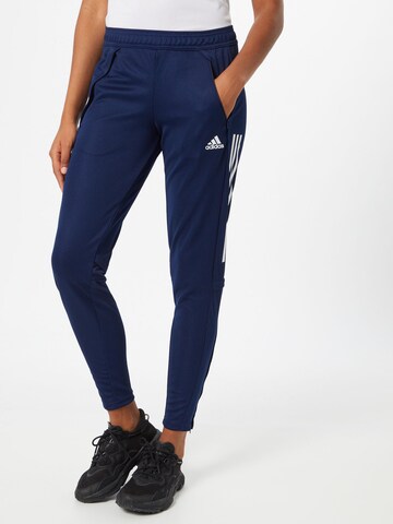 ADIDAS PERFORMANCE Regular Sporthose 'Condivo 20' in Blau: predná strana