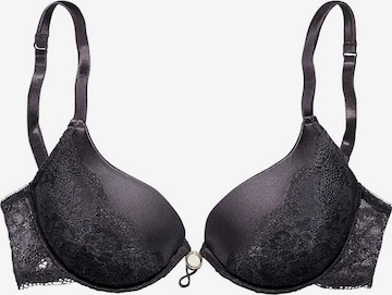 Push-up Soutien-gorge LASCANA en noir : devant