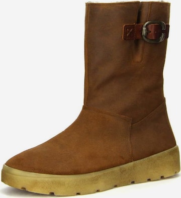 THINK! Snow Boots in Brown: front