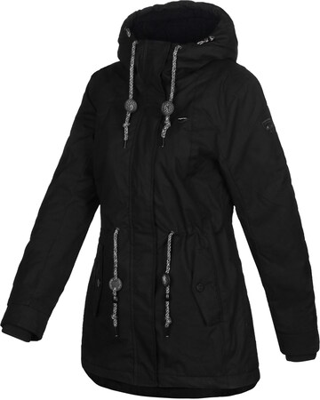 Parka d’hiver 'Monadis' Ragwear en noir