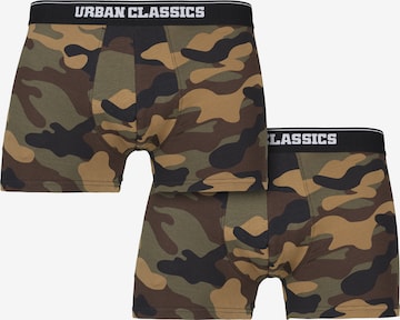 Urban Classics Boxer shorts in Brown: front