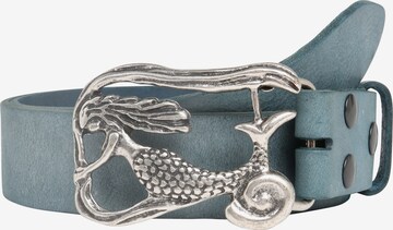 RETTUNGSRING by showroom 019° Belt 'Gump' in Blue: front