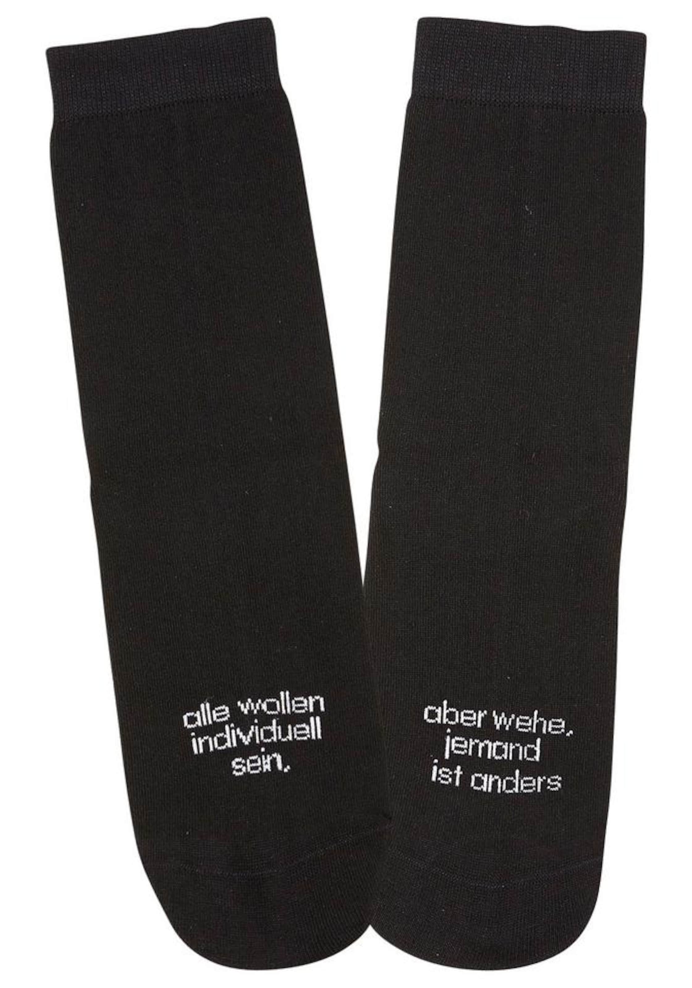 BENCH Socken in Schwarz