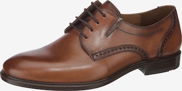 LLOYD Lace-Up Shoes in Brown: front