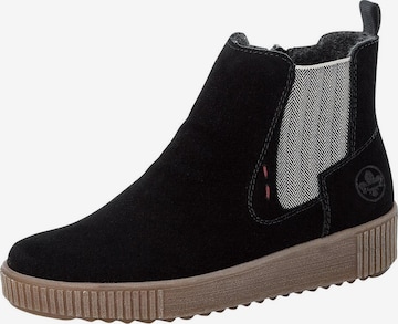 Rieker Chelsea boots in Zwart: voorkant