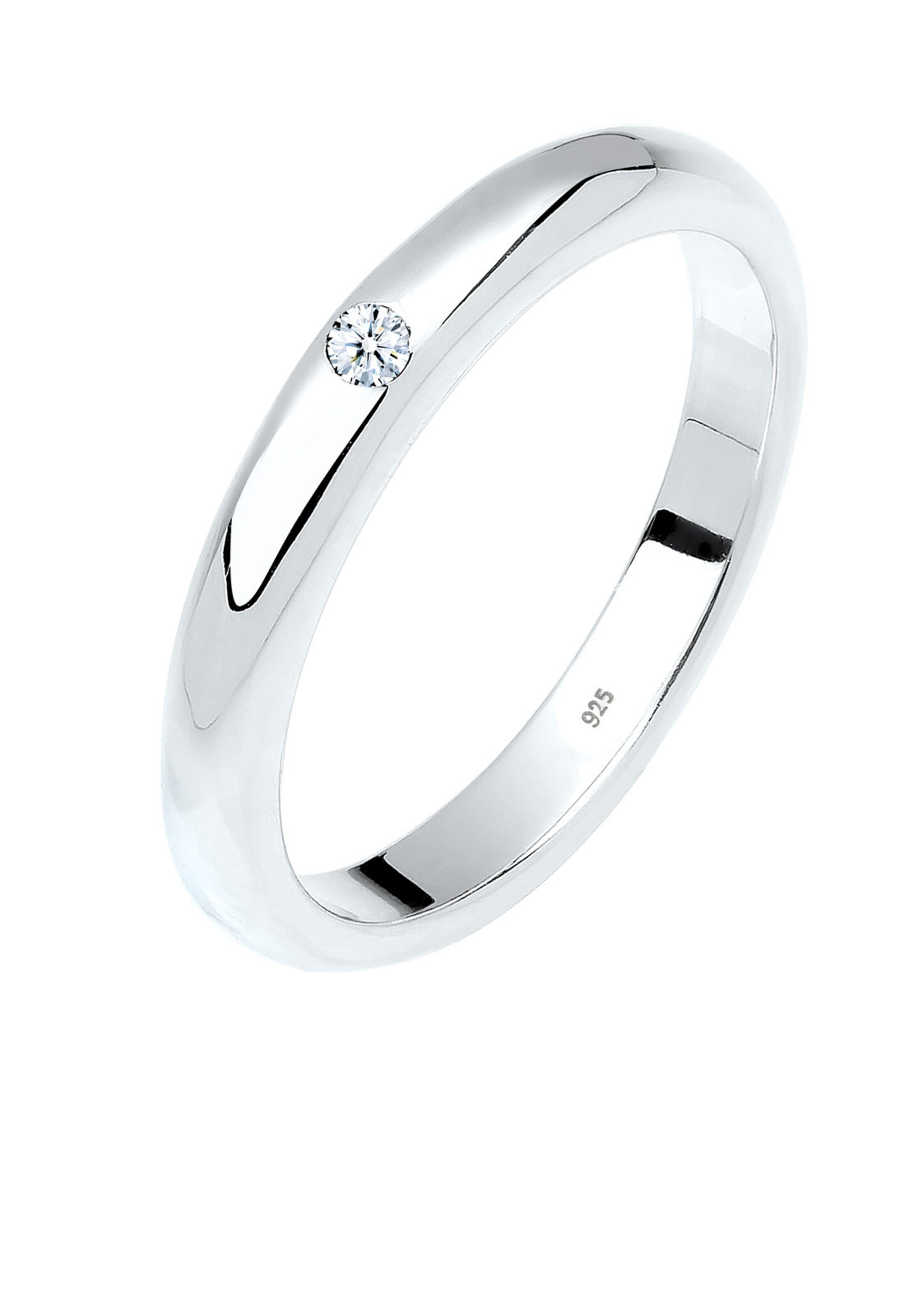 Elli DIAMONDS Ring in Zilver: voorkant