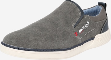 Dockers by Gerli - Sapatilhas slip-on em cinzento: frente