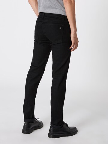 rag & bone Skinny Džíny 'RAG & BONE FIT1' – černá: zadní strana