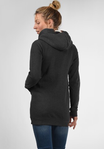 DESIRES Sweatjacke 'Vicky Straight-Zip' in Grau