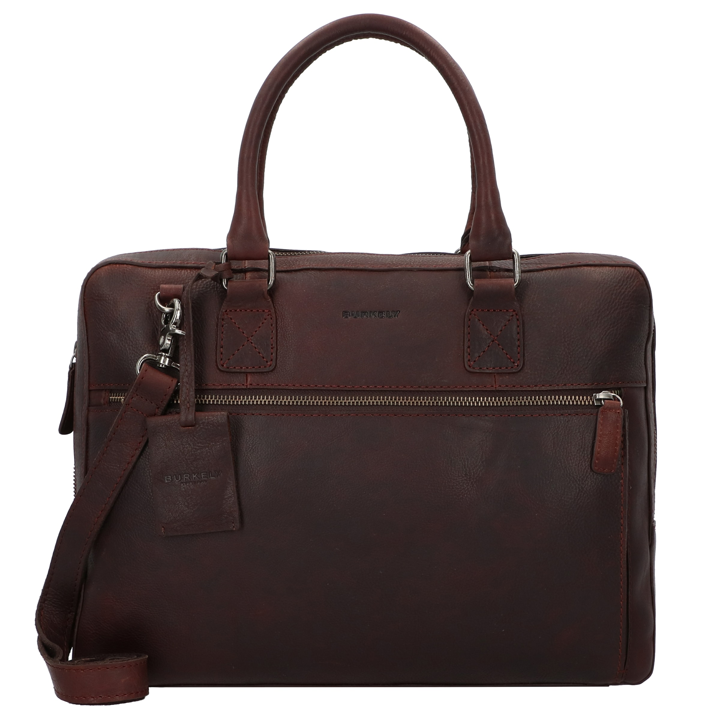 Burkely Document Bag 'Antique Avery' in Brown: front