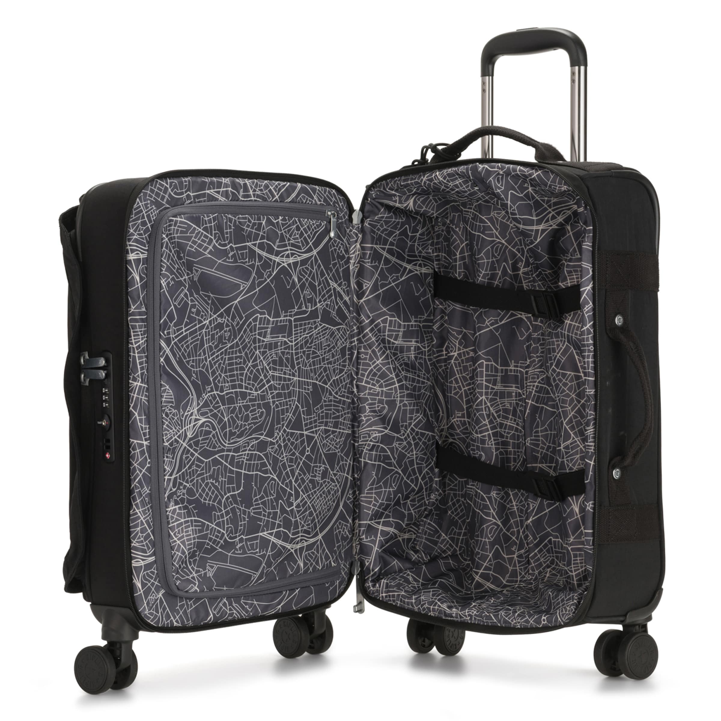 KIPLING Trolley 'Spontaneous 33 x 55 x 20 cm' in Black