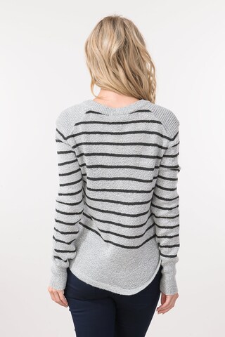 Review Pullover in Grau