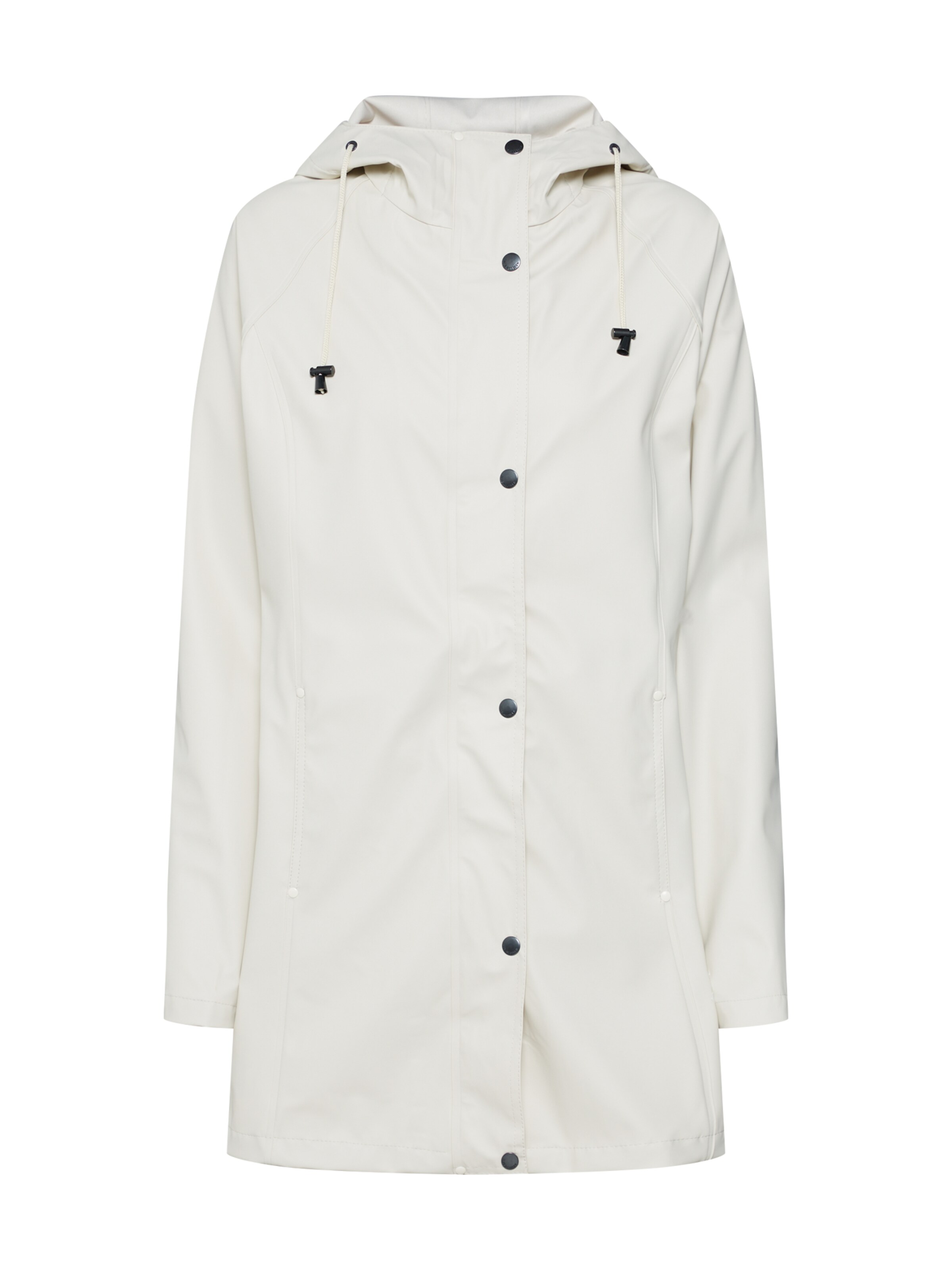 ILSE JACOBSEN Raincoat in White: front