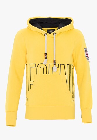 PLUS EIGHTEEN Sweatshirt in Yellow